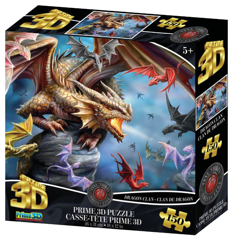 Dragon Clan 150 Piece *Lenticular 3D 