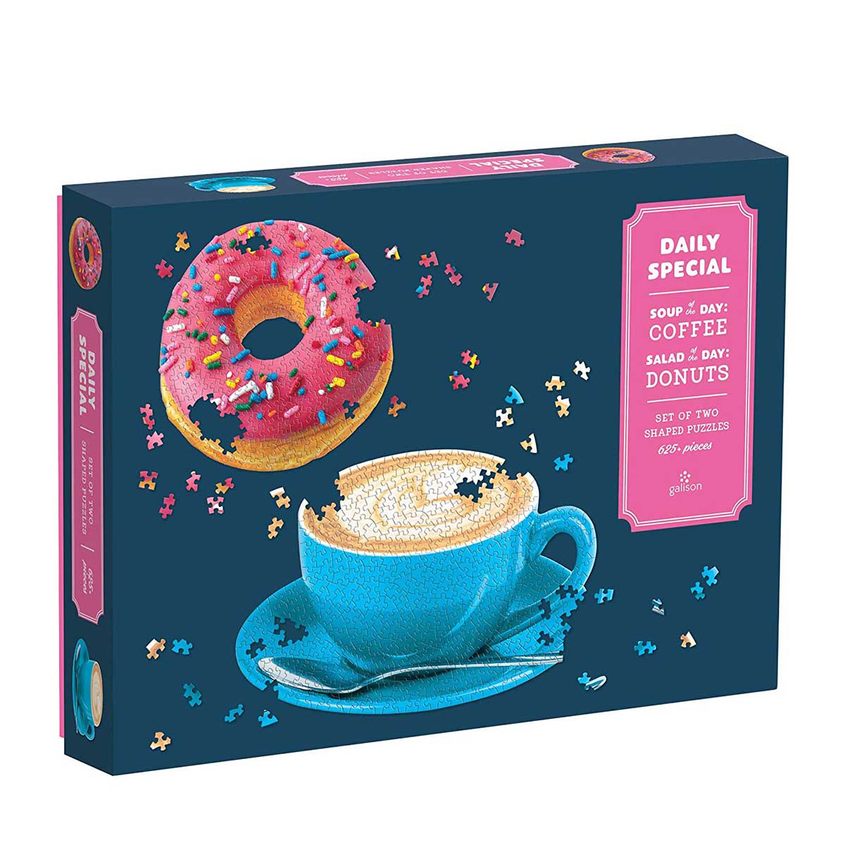 Daily Special 625 Pieces *Two-in-One* Jigsaw Puzzles | Galison