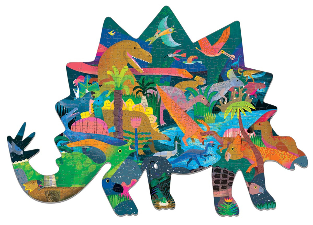 Puzzle Dinosaures glow - 100 pièces - Mudpuppy