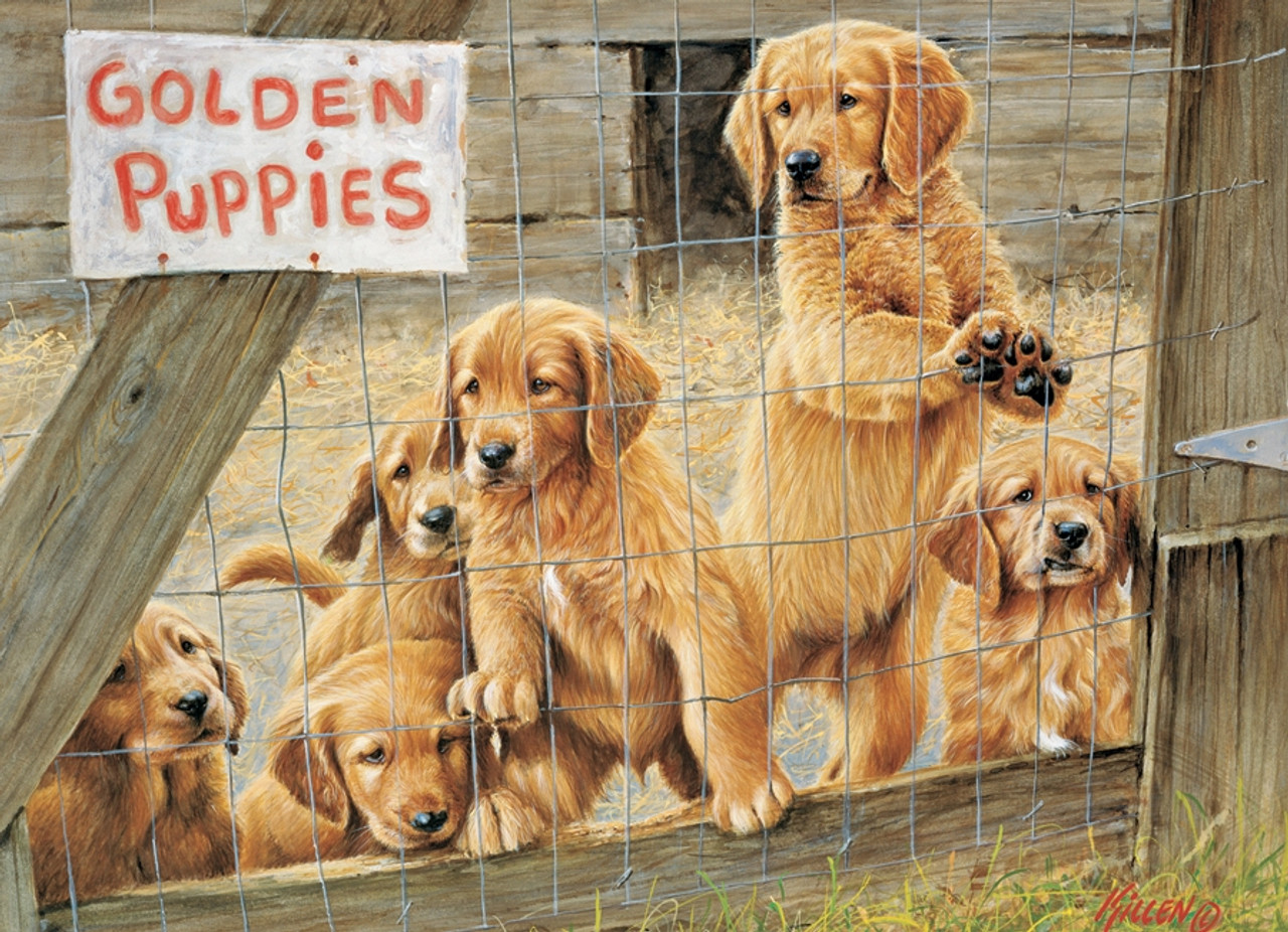 Golden Retriever Dog - Jigsaw Puzzle