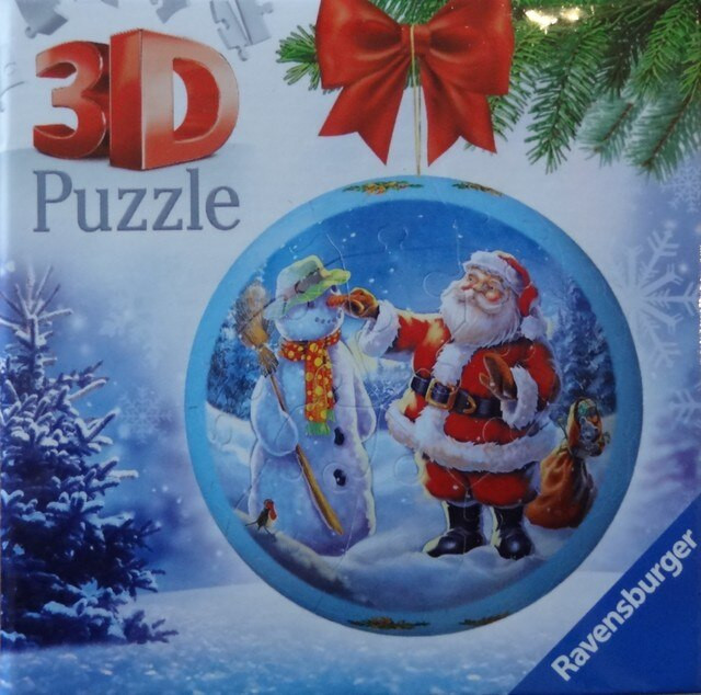 ravensburger 3d christmas puzzle ball