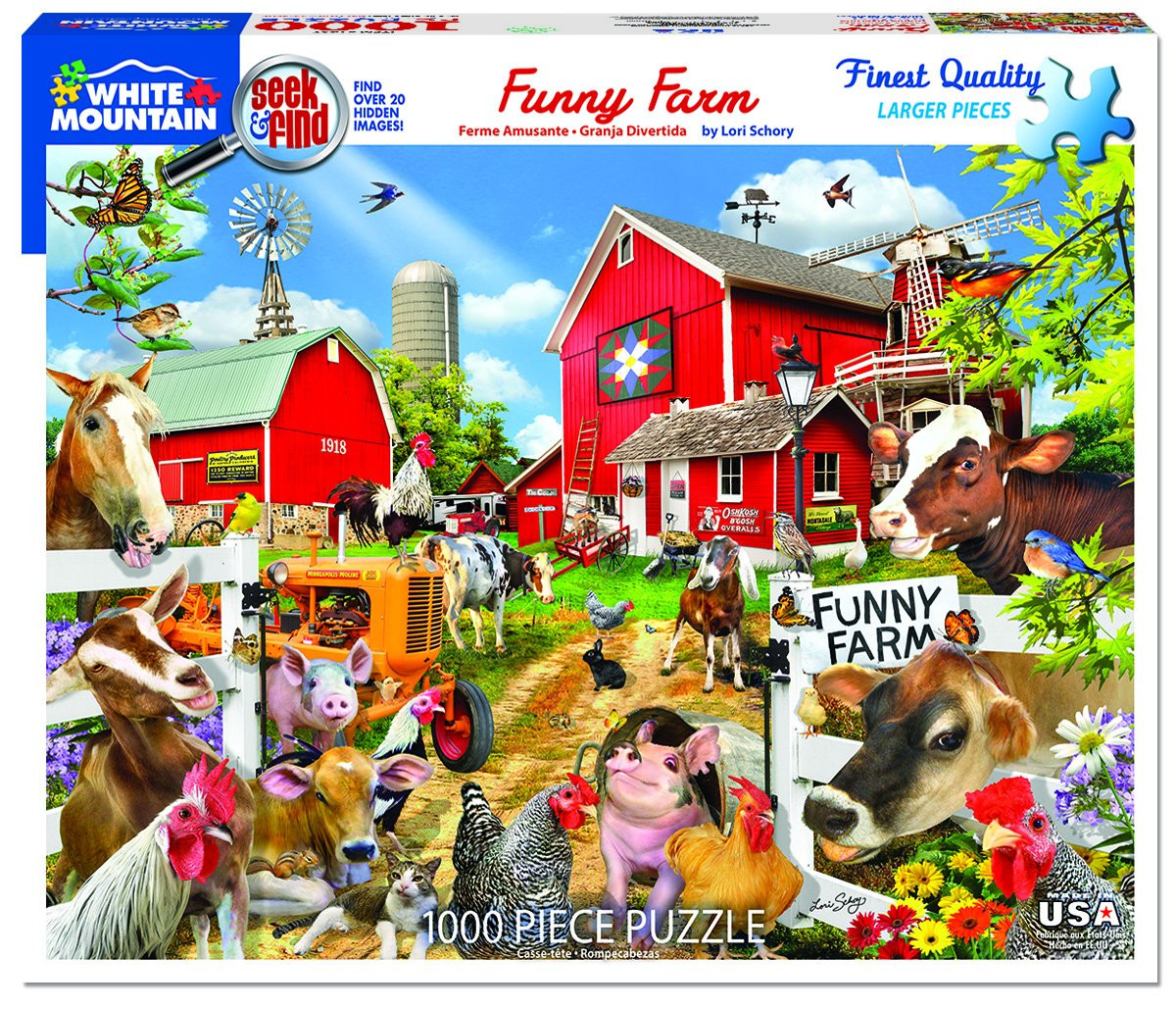 Funny Farm Seek & Find
