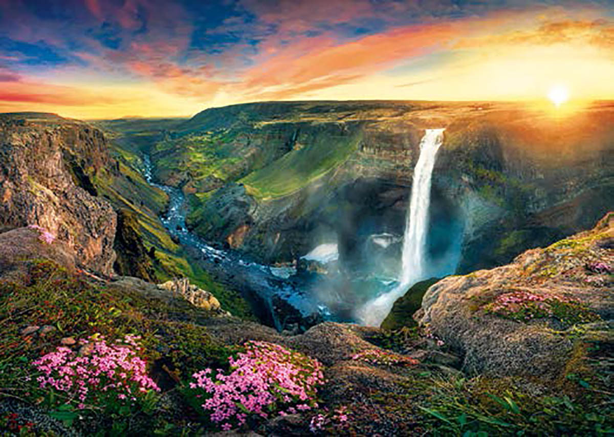 Waterfall Haifoss