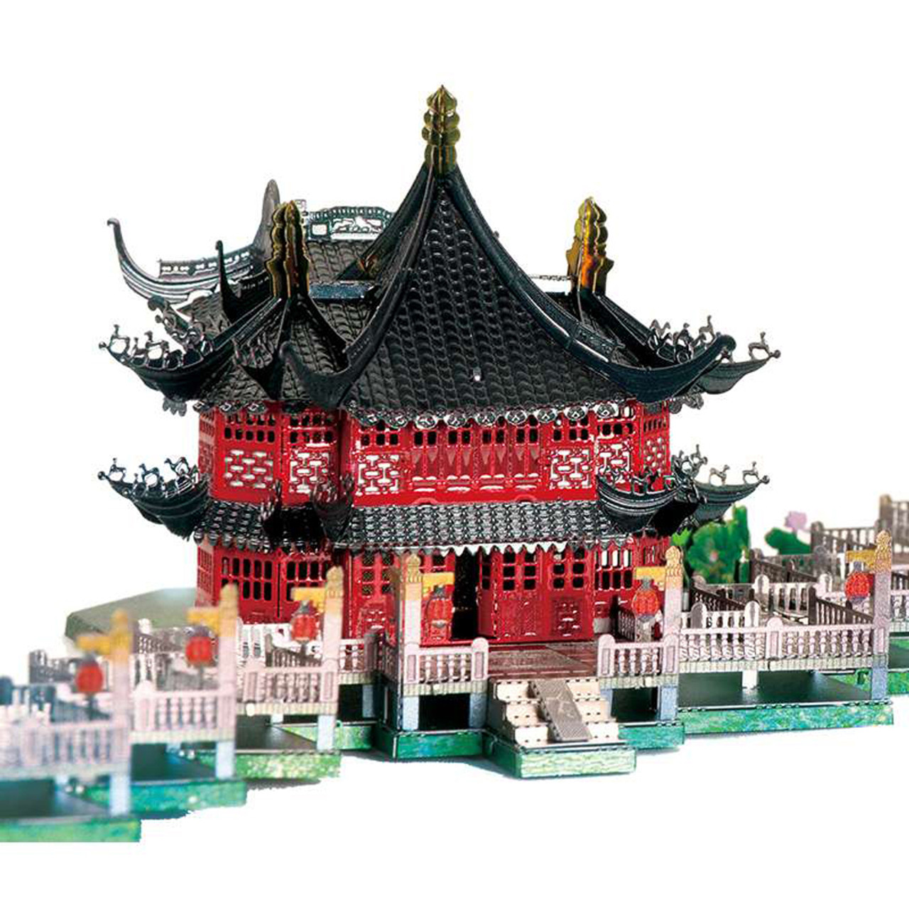 【新品未開封】Chi-Leung YUEN イングリッシュカントリーサイド Chinese Yu Garden Zigzag Bridge