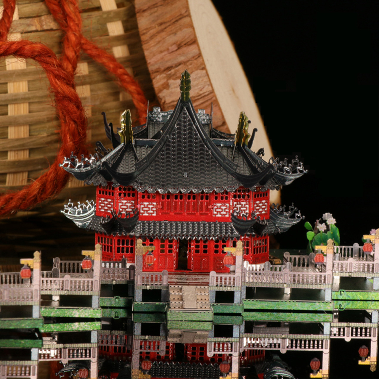 Chinese Yu Garden Zigzag Bridge