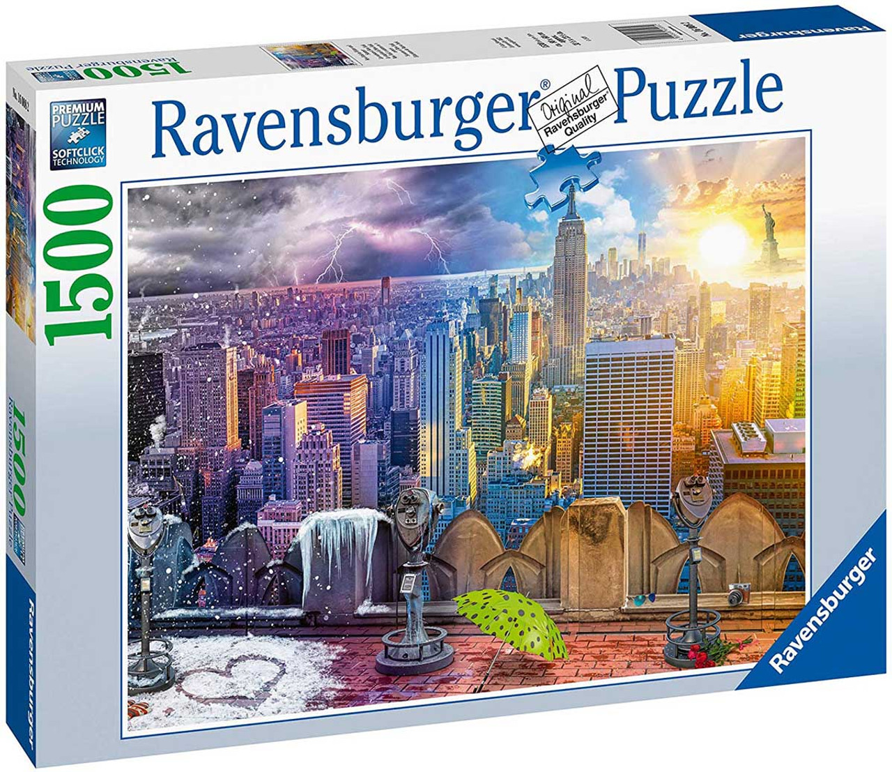 Puzzle 3000 pièces : Manhattan - Educa - Rue des Puzzles
