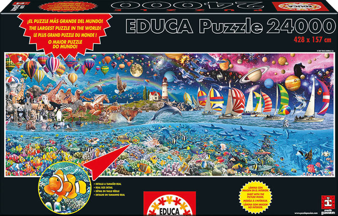 Life, The Great Challenge 24,000 Pieces Jigsaw Puzzle | Educa
