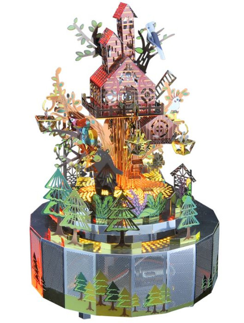 Forest Rhapsody - Metal Music Box DIY Kit | Microworld