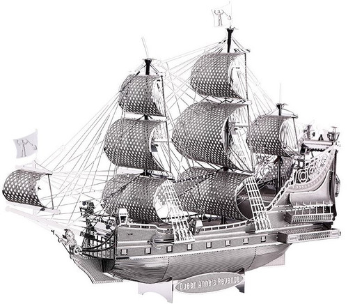 The Queen Anne's Revenge Metal Model Kit | Piececool