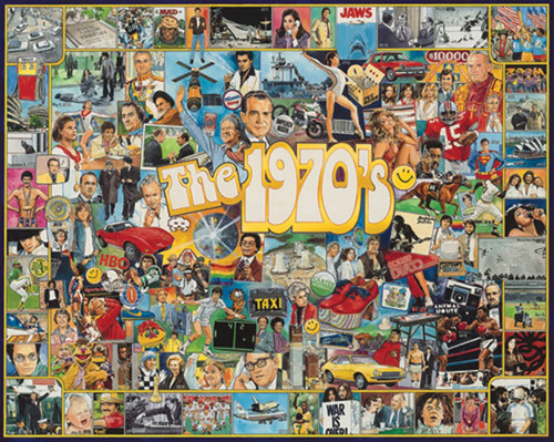 "The Seventies" 1000 Piece Jigsaw Puzzle | White Mountain