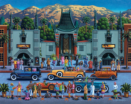 "Hollywood" 500 Piece Jigsaw Puzzle | Dowdle