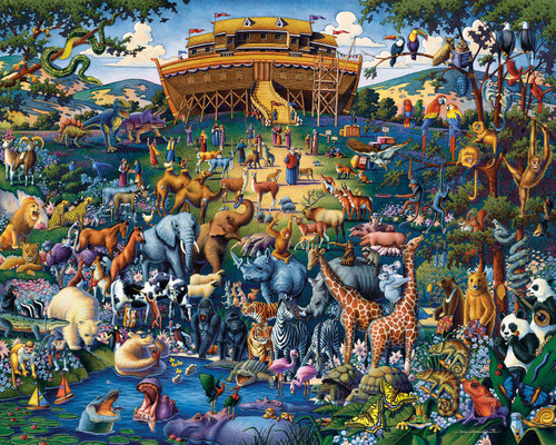 "Noah's Ark" 500 Piece Jigsaw Puzzle | Dowdle