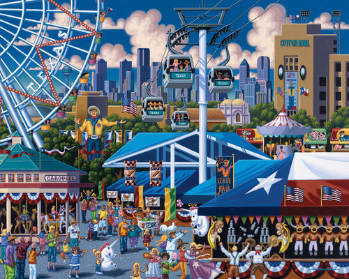 "State Fair" 500 Piece Jigsaw Puzzle | Dowdle