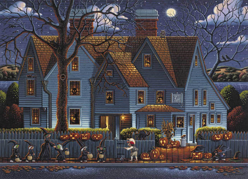 "House of Seven Gables" 1000 Piece Jigsaw Puzzle | Dowdle