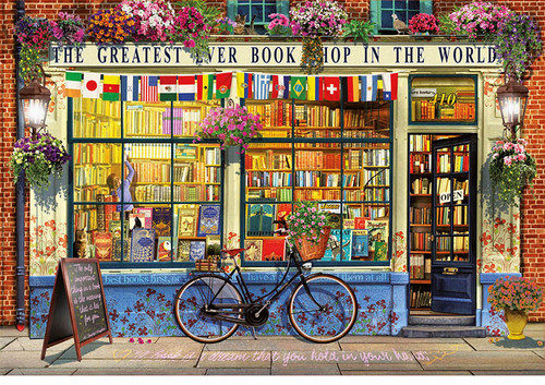"The Greatest Bookshop in the World" 5000 Piece Jigsaw Puzzle | Educa
