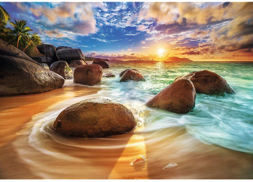 "Samudra Beach, India" 1000 Piece Jigsaw Puzzle | Trefl