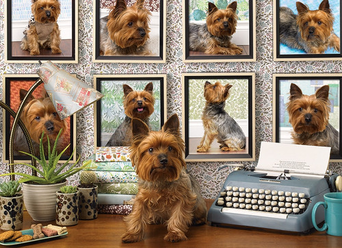 "Yorkies Are My Type" 1000 Piece Jigsaw Puzzle | Cobble Hill