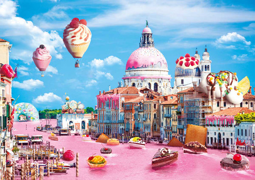 "Sweets in Venice" 1000 Piece Jigsaw Puzzle | Trefl "Sweets in Venice" 1000 Piece Jigsaw Puzzle | Trefl