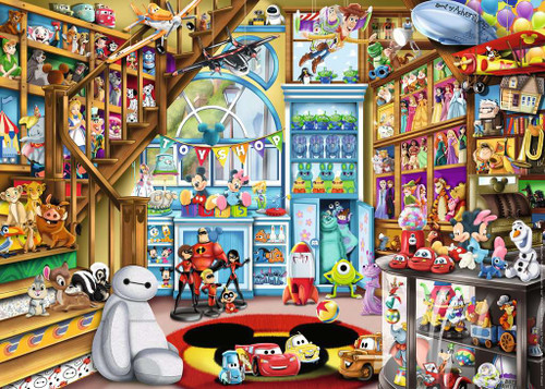 "Disney-Pixar Toy Store" 1000 Piece Jigsaw Puzzle | Ravensburger