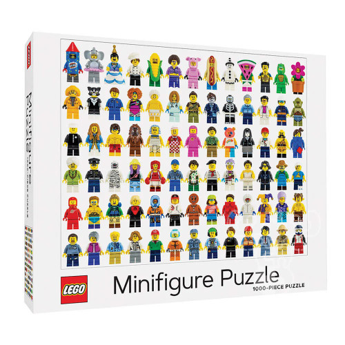 "LEGO Minifigures" 1000 Piece Jigsaw Puzzle | Chronicle Books