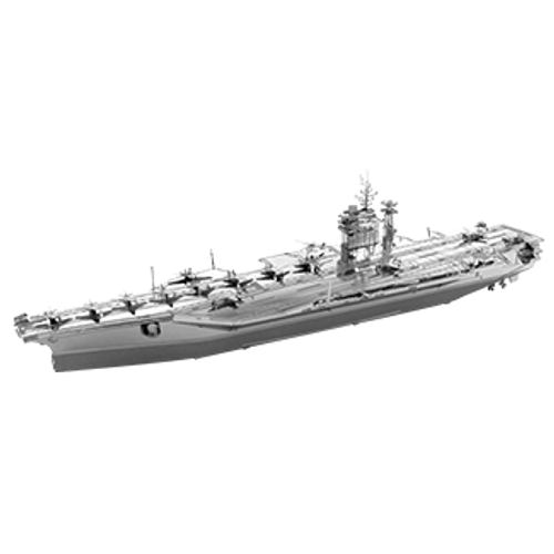 "USS Roosevelt" Iconx Metal Model Kit | Metal Earth