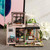 "Kevin's Studio" Music Studio Duplex Apartment *Build-Your-Own* Dollhouse Kit | Rolife