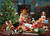 "Christmas Puppies" 1000 Piece Jigsaw Puzzle | Cobble Hill