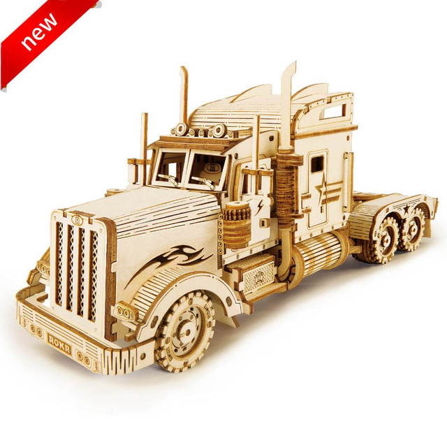 Model Kits - Rolife & Rokr Models - Rokr Vehicle Models - Tri-M