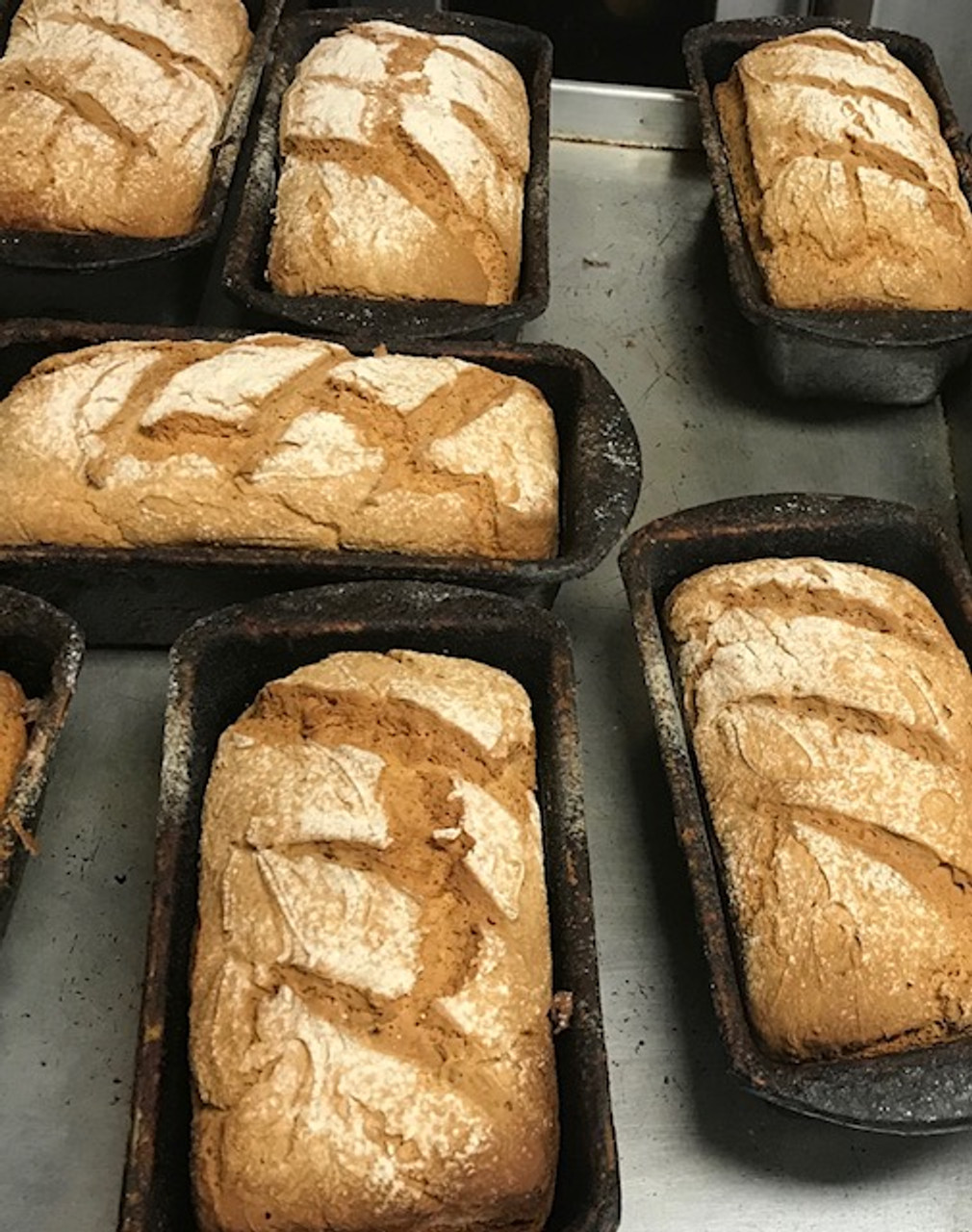 Baking sourdough in a loaf pan