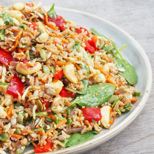 Organic Brown Rice Salad