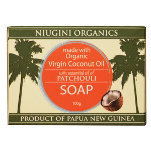 Organics Patchouli Coconut Soap 100g