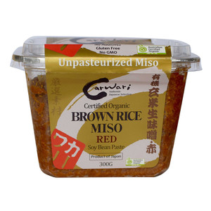 Organic Brown Rice Miso Paste - Red 300g