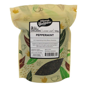 Organic Loose Leaf Peppermint Tea 100g