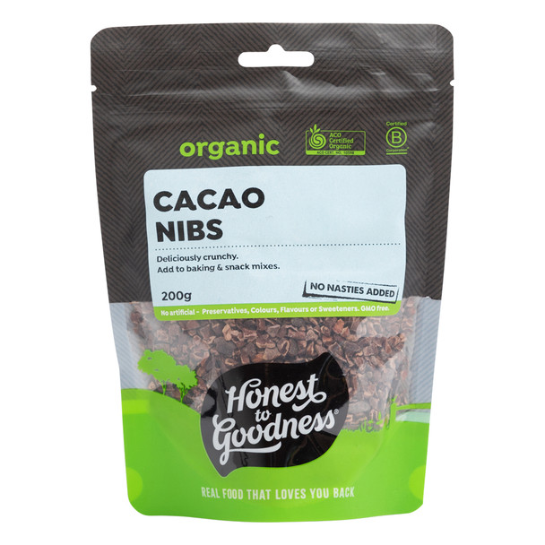 Organic Cacao Nibs 200g