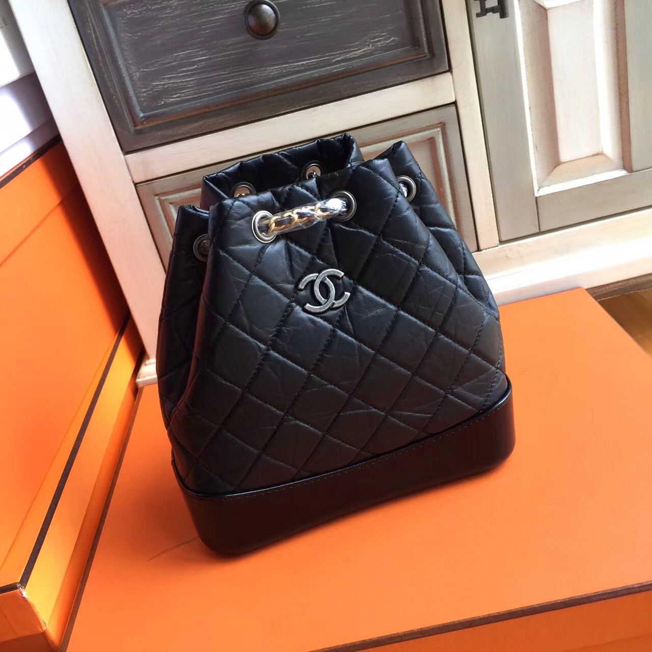 Chanel GABRIELLE Backpack Black A94485 - Bella Vita Moda