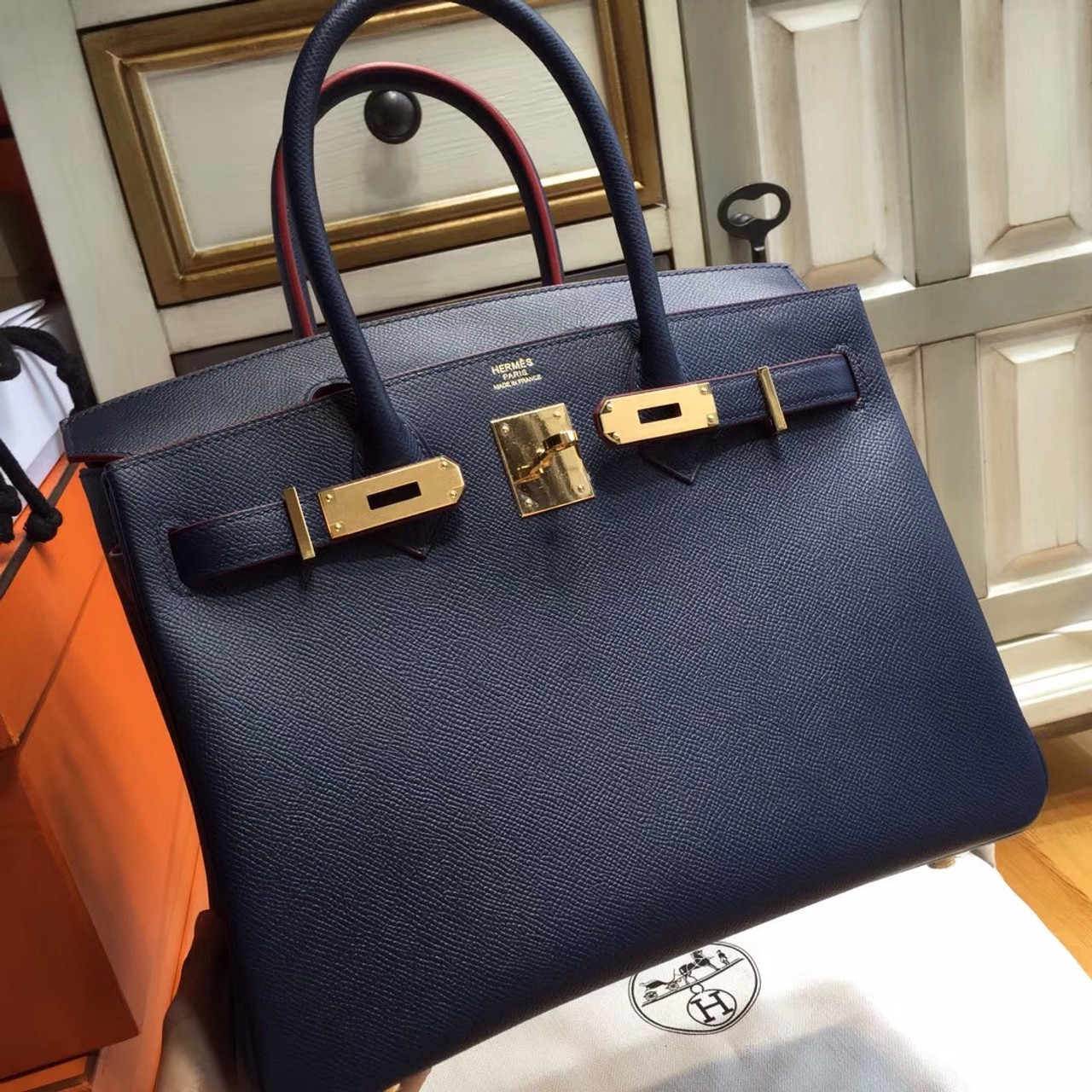 hermes blue royal