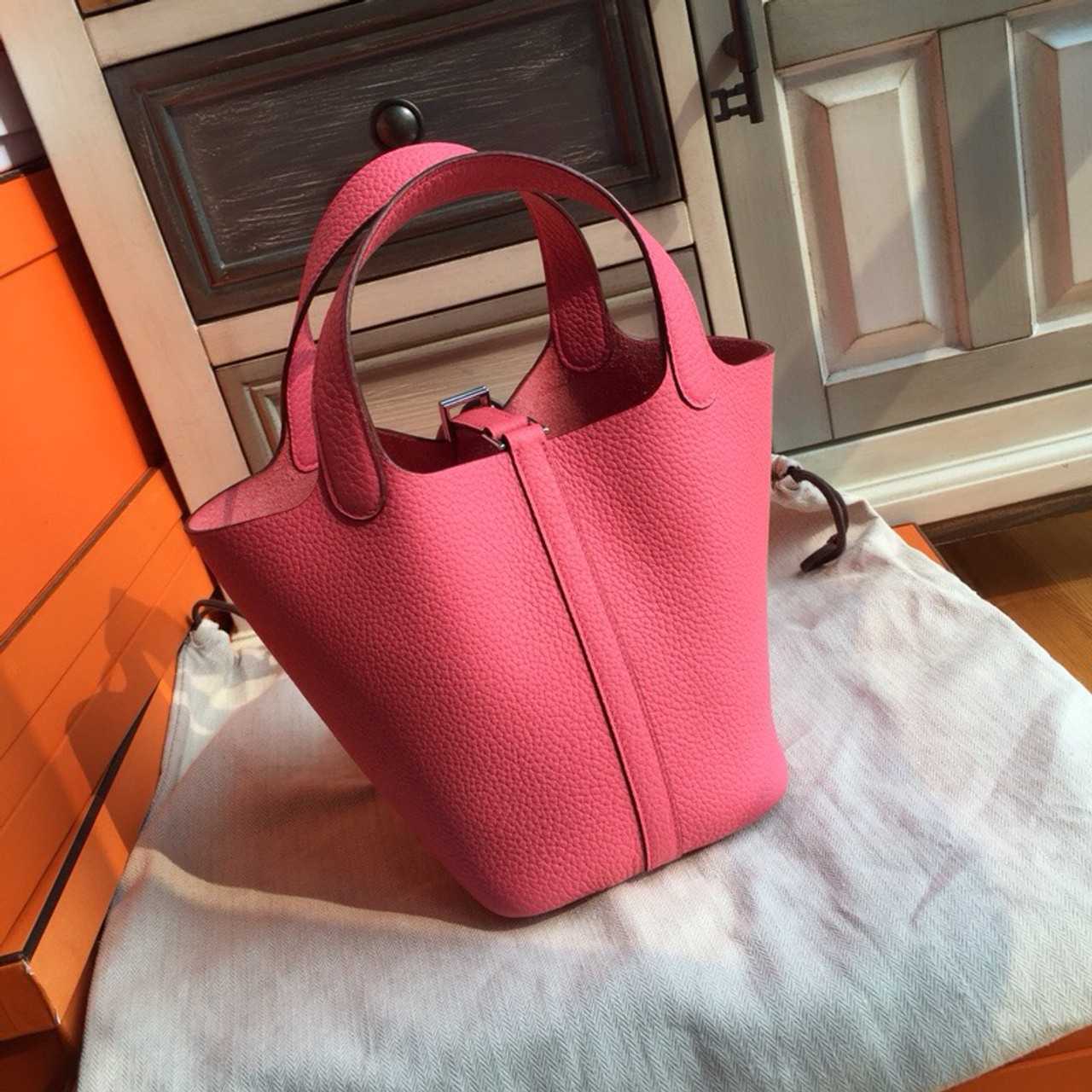 hermes picotin pink