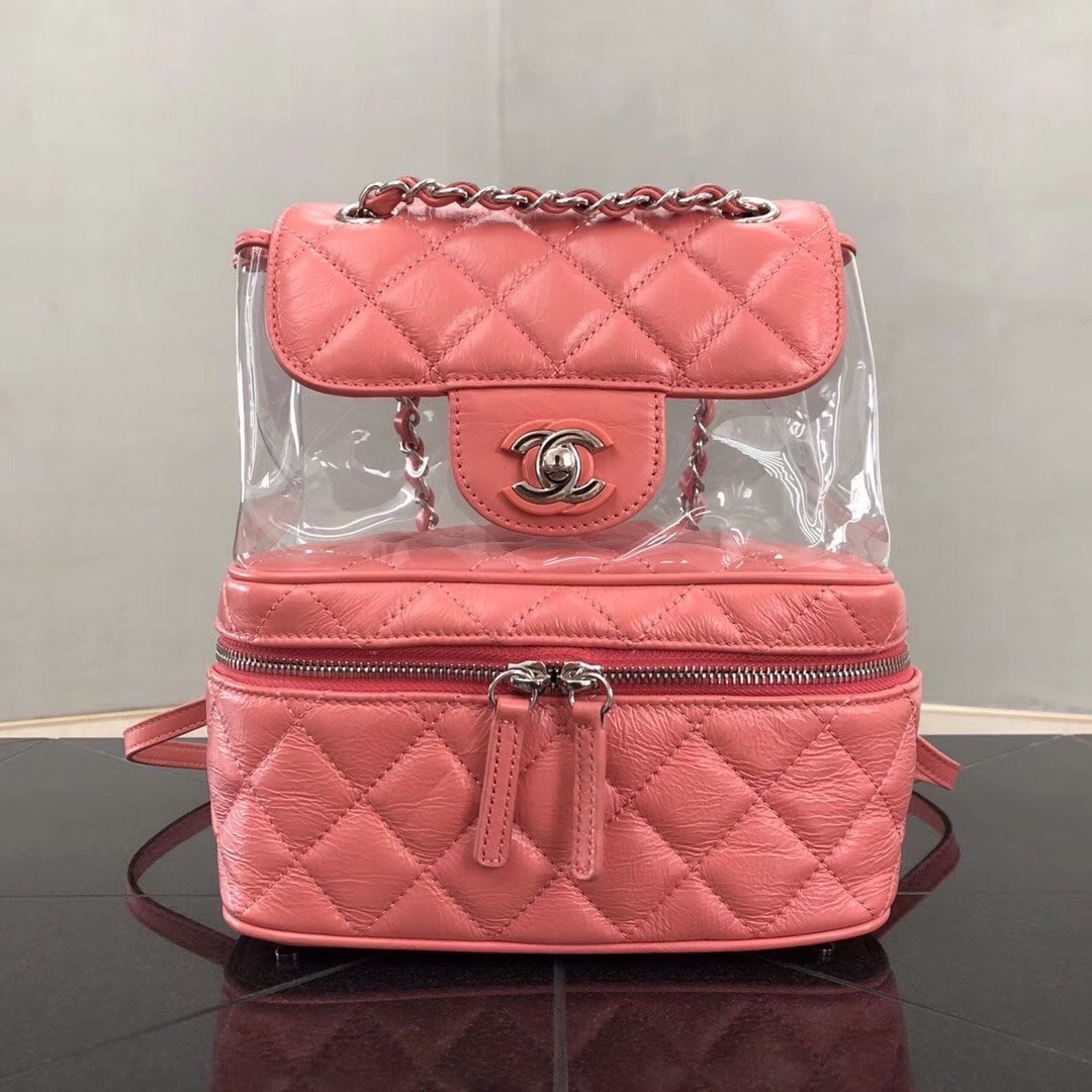 chanel pvc backpack