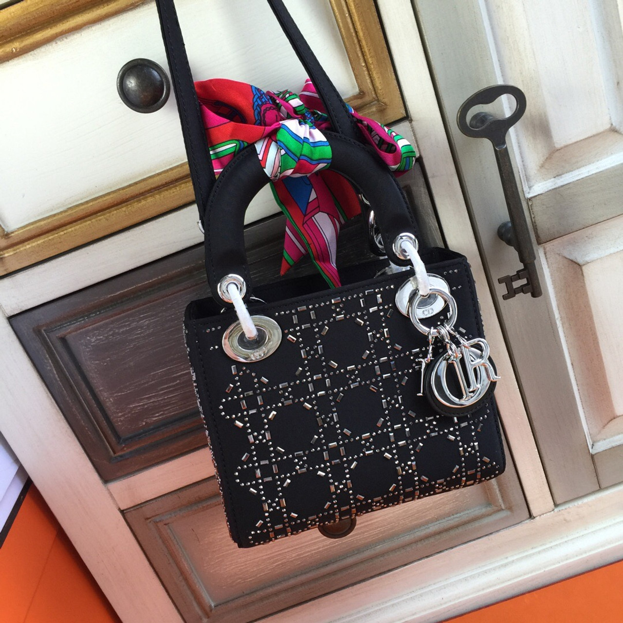 mini lady dior satin bag price