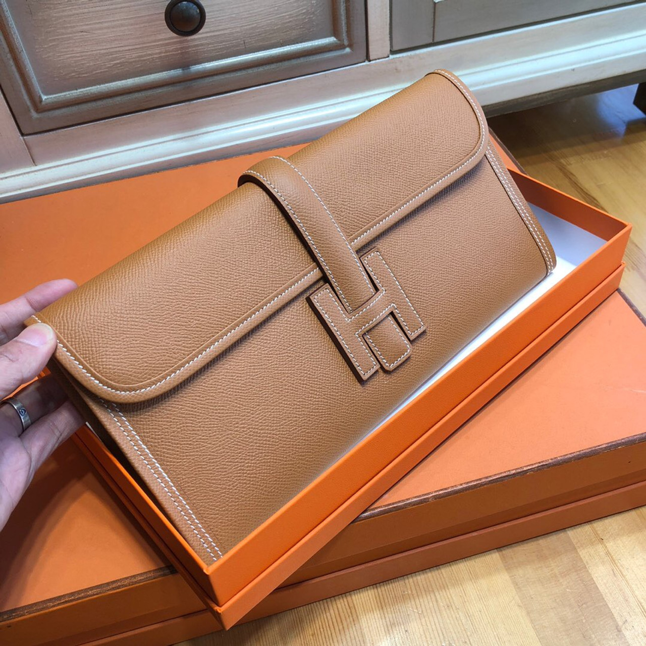 hermes elan clutch