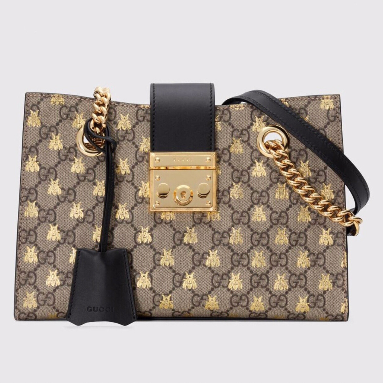 gucci bee padlock