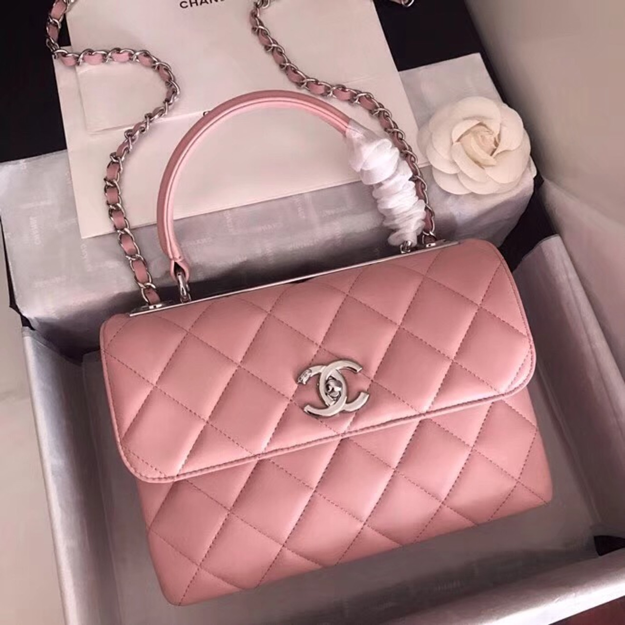 chanel trendy cc pink