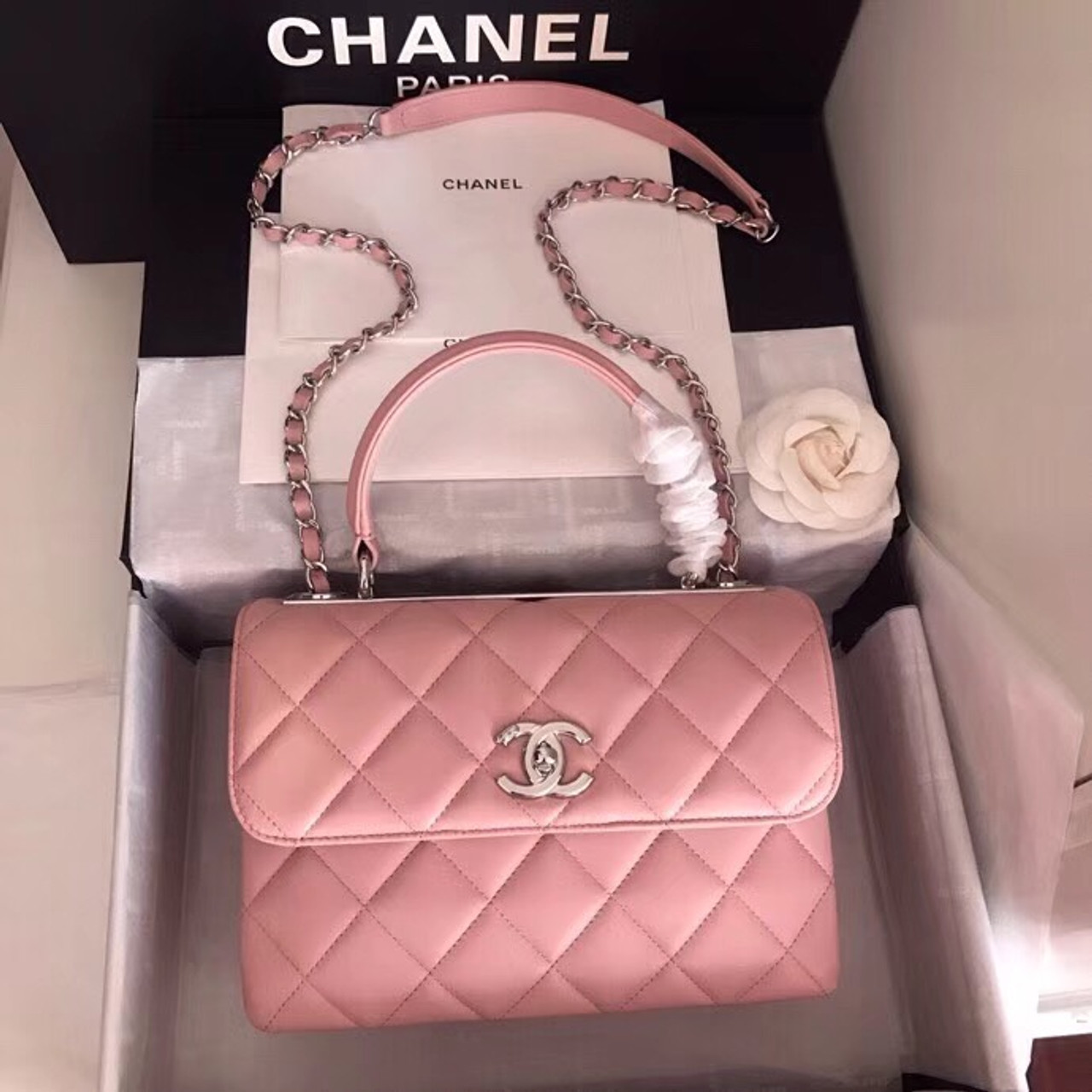 chanel trendy cc pink