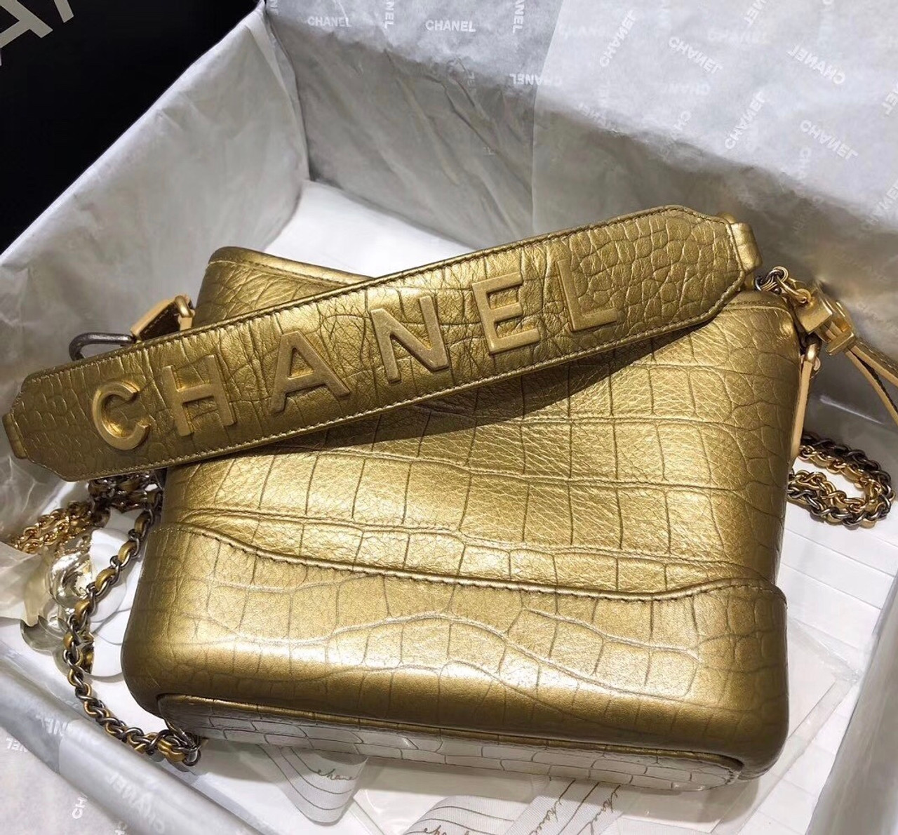 chanel gabrielle gold
