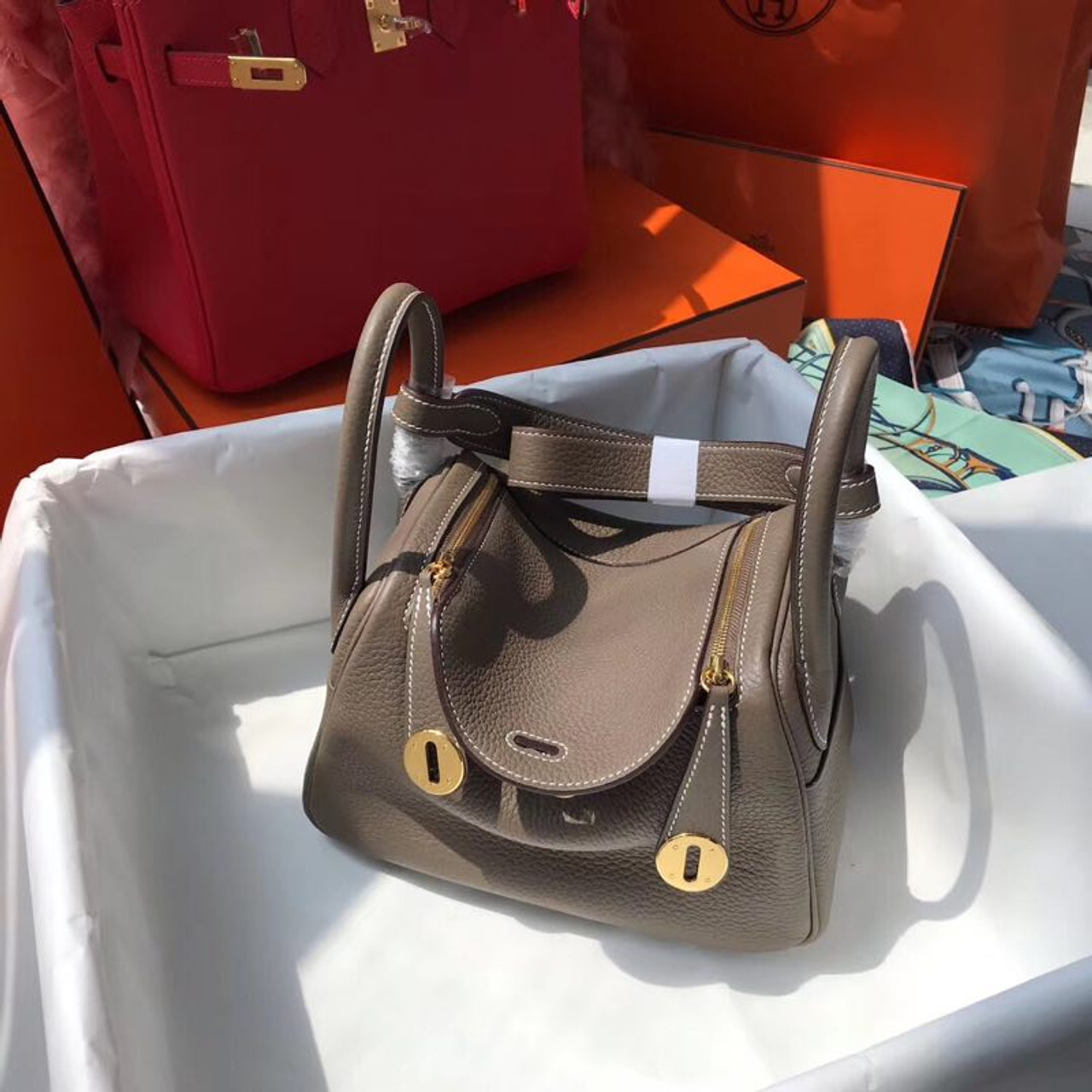 hermes lindy 26 gold