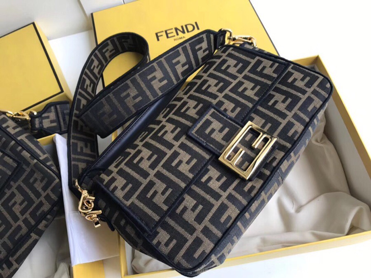 A Close Look at the Fendi Roma Amor Baguette Bag - PurseBlog