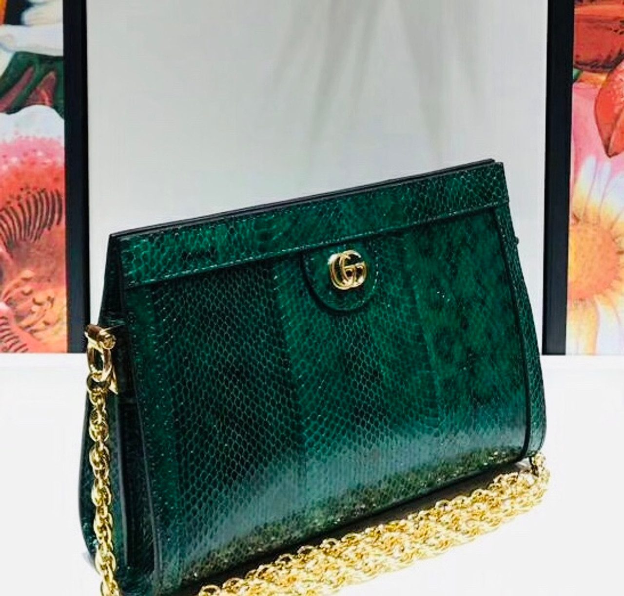 gucci ophidia green