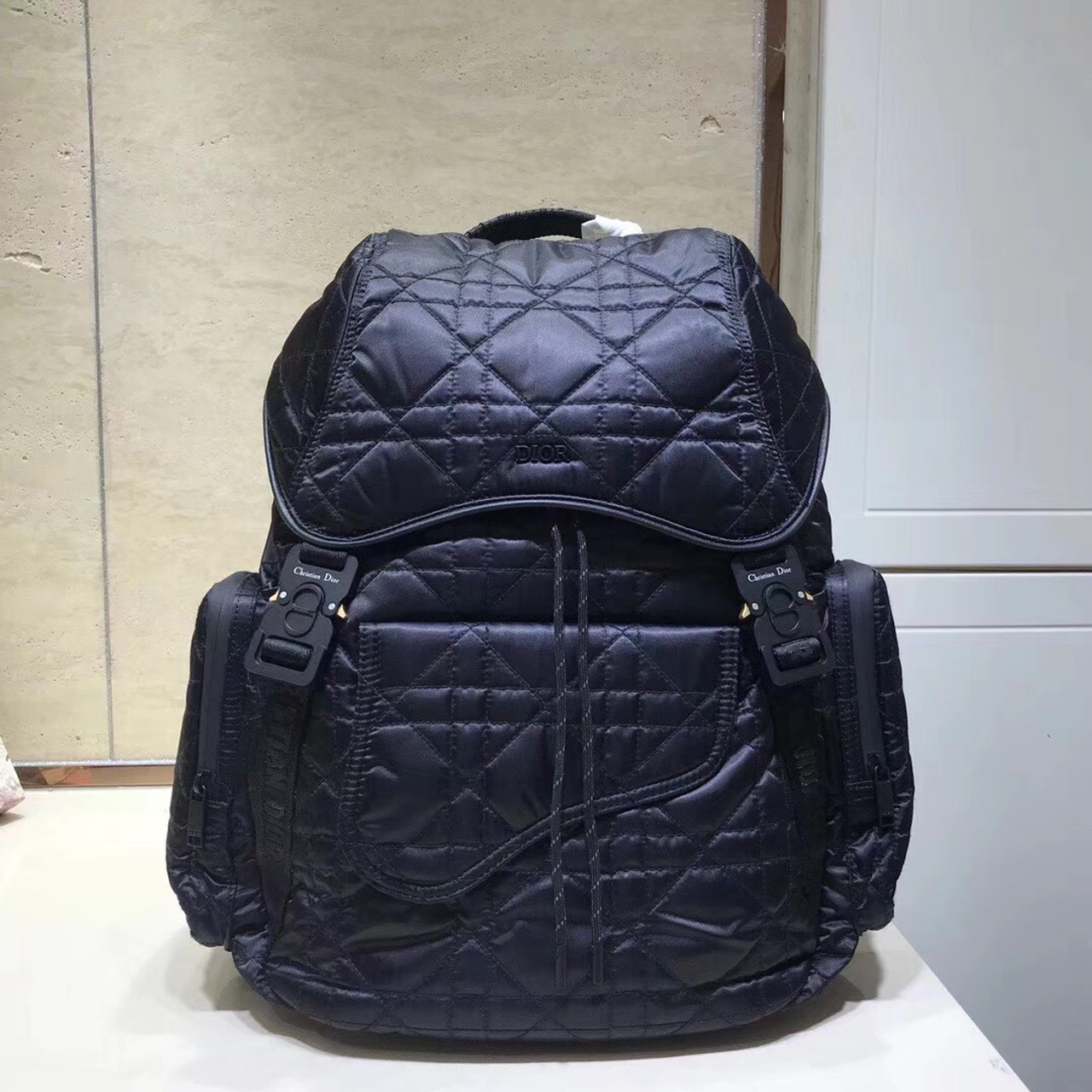 dior saddle backpack