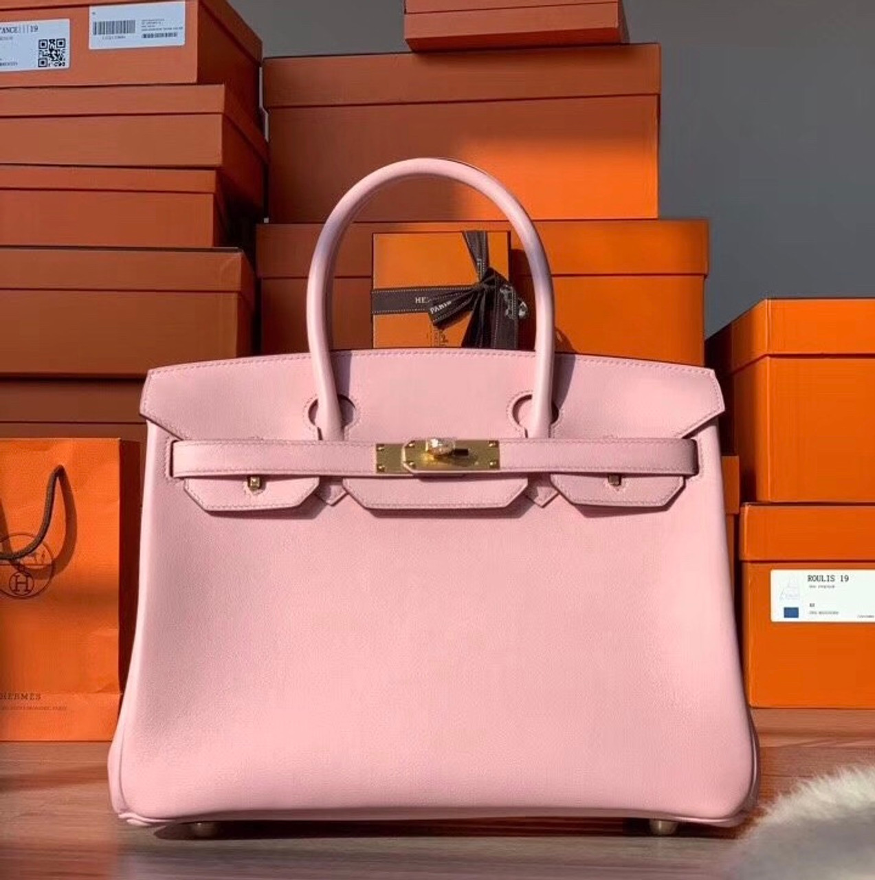 birkin swift leather