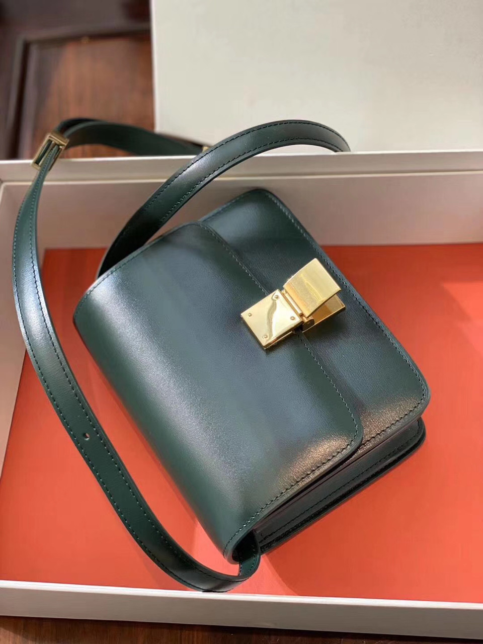 celine box bag amazon